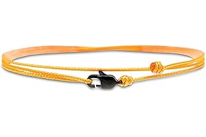 TRIPLE K&S Dünnes Armband für Herren & Damen – Handmade Männer Wickelarmband mit Karabinerhaken – schnur Wasserfest & Verstellbar – Maritimer Surfer Schmuck, Festival Armband-freundschafts