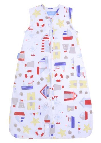 The Gro Company Sandcastle Bay Travel Grobag, 6-18 Months, 1.0 TOG by The Gro Company (English Manual)