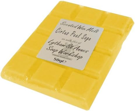 Lytham St Annes Soap WorkshopCitrus Peel & Sage Wax Melt Bar
