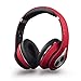 Produktbild August EP640 Bluetooth v4.1 aptX NFC Kopfhörer - Over-Ear Stereo Headset (rot)