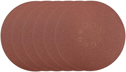 MyWork Professional Tools 8 Holes Velcro-Backed Sanding Disks Diameter 225 mm Grit P40 Pack of 50), 22565MW -40