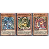 YuGiOh GX Legendary Collection 2 Single Card Ultra Rare Set of the 3 Sacred  Beast Cards Uria, Hamon Raviel : Amazon.co.uk: Toys & Games