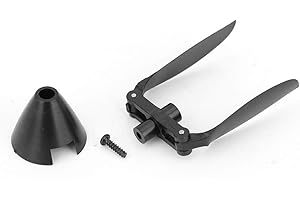 Agatige RC Aircraft Propeller, Folding RC Plane Propeller, Aircraft EPO Fixed Wing Glider Propellers Set Part Accessory for Wltoys A800 Remote Control, 18x12x2cm