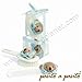 Hair brush & Comb Set-Blue