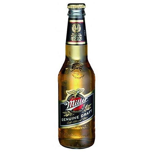 CERVEZA MILLER GENUINE DRAFT PACK 24 BOTELLAS 33 CL