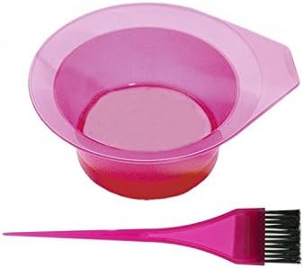 Comby 1719P Tint Bowl and Brush Pink - DEN1719P
