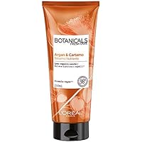 L'Or&eacute;al Paris Botanicals Cartamo Infusione di Nutrimento, Balsamo Districante per Capelli Secchi Senza Siliconi, Parabeni o Coloranti, 200 ml