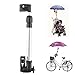 Produktbild Itaar Schirmhalter für Fahrrad, Kinderwagen, Rollator, Rollstuhl, Golftrolleys, Steckerhalter, Halterung