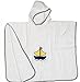 Playshoes Terry Poncho/Hooded Towel (White, 65x80cm)