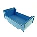 Produktbild 1 x Lego Duplo Möbel Bett hell blau 3 x 5 x 1 2/3 Schlafzimmer Puppenhaus Winnie The Pooh 4895