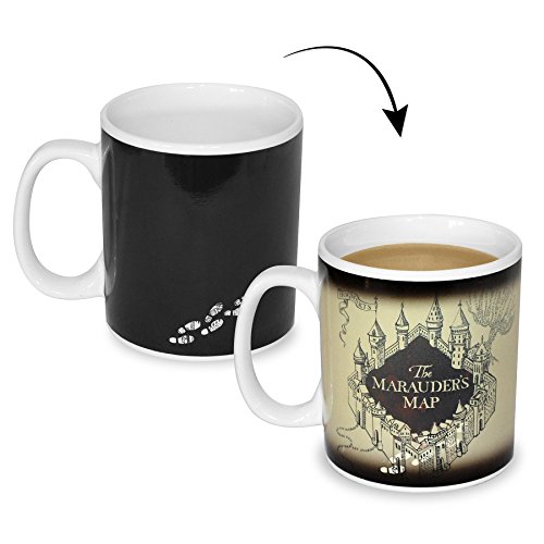 Harry-Potter-XL-Thermoeffekttasse-Marauders-Map-wei-bedruckt-aus-Keramik-Fassungsvermgen-ca-400-ml