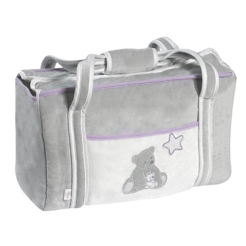 Câlin Câline Zach 304.15 Nursery Bag White / Grey / Parma