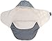 Wallaboo Baby Blanket Coco nore - For Car seat and Travel - Warm and safe - 90 X70 cm - For Babies from Newborn - grey