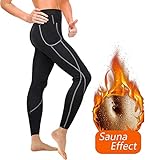 🔥【PANTALONES PARA PERDER PESO QUE TE HACEN SUDAR】Los pantalones cortos femeninos de neopreno son útiles para bajar de peso. Están hechos con un material compuesto de 3 capas compresivas ajustadas (pero a su vez cómodas) y ofrecen un buen soporte para la parte inferior del abdomen y el control de la barriga. Su fabricación única puede calentar tu cuerpo y acumular calor para hacerte sudar más que otros pantalones cuando corres o haces ejercicio físico.