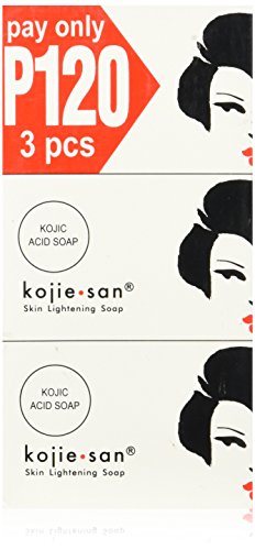 KOJIE SAN SKIN LIGHTENING SOAP 3-PACK, 3x100 GRAMS by Kojie San