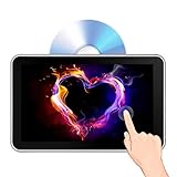 【2018 Upgrade Car DVD Player】Unterstützt 1024 * 600 hohe Auflösung, Unterstützt DVD/VCD/MP3/MP4/CD-R/CD-RW/DIVX/USB/TF-Karte/FM-Funktion, ermöglicht es Ihnen, Bild-und Video-Dateien in mehreren Formaten, abzuspielen synchrone 3-Screen(DVD/USB/TF), Sie können den endlosen Spaß mit ihrer Familie teilen.
