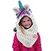 Price comparison product image Girls Unicorn Hat | The Original Happy Unicorn Beanie Hat | Perfect Unicorn Gifts for Girls Aged 1-6 | Thick, Soft and Wonderfully Warm to Keep Your Little Ones Cosy and Comfortable