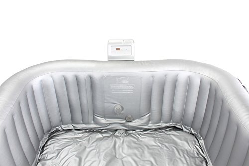 Miweba MSpa aufblasbarer Whirlpool M-019LS 4+2 Personen 185×185 rechteckig inklusive Abdeckhaube und Isolierende Bodenmatte - 8