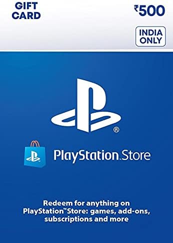 Rs.500 Sony PlayStation Network Wallet Top-Up (Email Delivery in 1 hour- Digital Voucher Code)