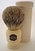 Progress Vulfix 2190 Pure Badger hair travel shaving brush with tube, white by Progress Vulfix