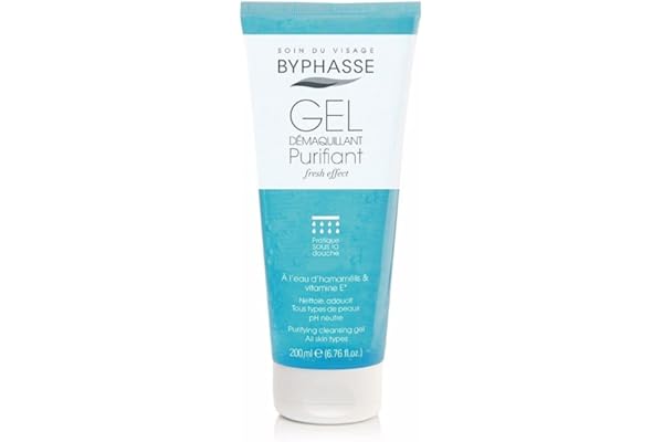 Byphasse - Gel démaquillant purifiant tous types de peaux - 200 ml - Tous types de peaux