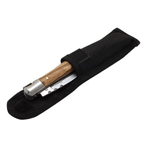 Klappmesser baladéo Laguiole Taschenm. 12cm Eschenholzgriff Korkenzieher - 4