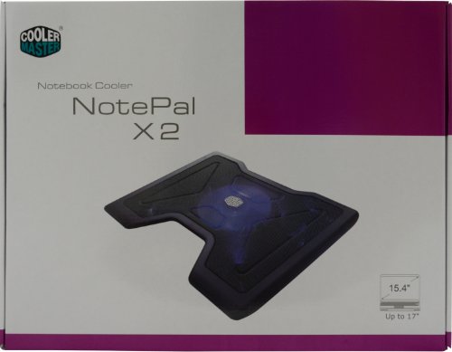 CoolerMaster NotePalX2 38,1 cm (15 Zoll) Notebook-Kühler schwarz - 5