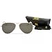Produktbild Alpha Industries Top Gun Sunglasses, color frame/shades:silver/green