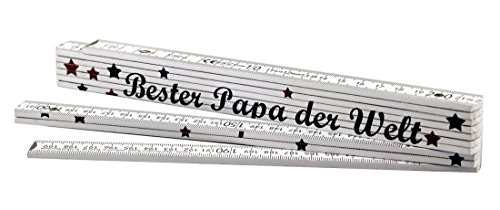 Zollstock Bester Papa der Welt – Geschenk – Vater – Vatertag - 3