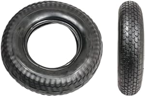ELKOZA 1X Multipurpose Tyre 4.80/4.00-8 2PR Sack Barrow Wheels Trailers, wheelbarrows, Karts, Sack Truck Wheels, Lawn Movers, Hand Trucks Quad Bikes