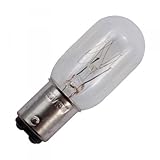 Leistung: 15 Watt 1 x Glühbirne/Nähmaschinen-Lampe Bajonett Steckfassung/15 W