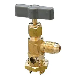 REAL LIFE SOLUTION Line Piercing Valve for air conditioners & Refrigeration HVAC Gas Charging Tool 3/16