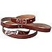 Produktbild Dazoriginal Halsband Braun Hundehalsband aus Echtem Leder Langlebig 44-47X2.5CM