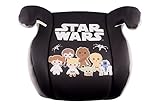 Máximo confort Sillita de coche Star Wars Booster (Niño pequeño) para niños, alzador - Modelo saga - Negro y gris - Edad 3+