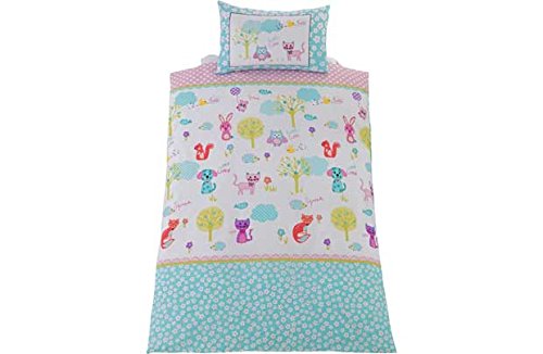 Chad Valley Creature Friends Duvet Cover Set - Single.