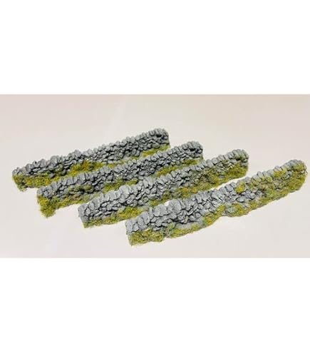 thumbnail image 2 of Busch 7421 HO Scale Slate Wall Decorative Sheets – 2x Cards (210x148mm) 2 of 2
