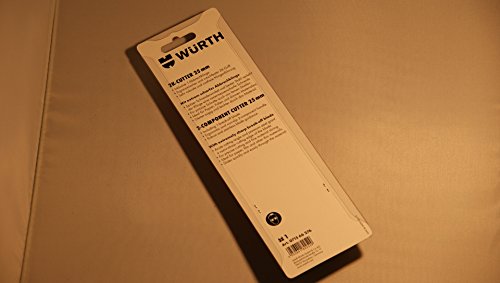 Würth Cuttermesser 25mm Extrem stabil rutschfester 2K Griff robuste Klingenführung Top Qualität Universalmesser - 4