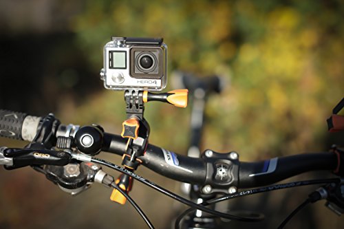 iSHOXS Bike Mount, ideale Montagebasis für GoPro Actioncams zur Anbringung an Karts, Motorrädern, Überrollbügeln oder Fahrradlenker - 8