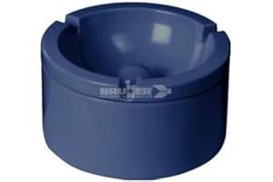 Brunner Cendrier Bleu en mélamine Antislip