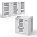 Produktbild VICCO Wickeltisch ANNA Wickelkommode Baby Kids Wickelregal Babymöbel Kommode Wickelauflage abnehmbar ++ auch als SIDEBOARD stellbar