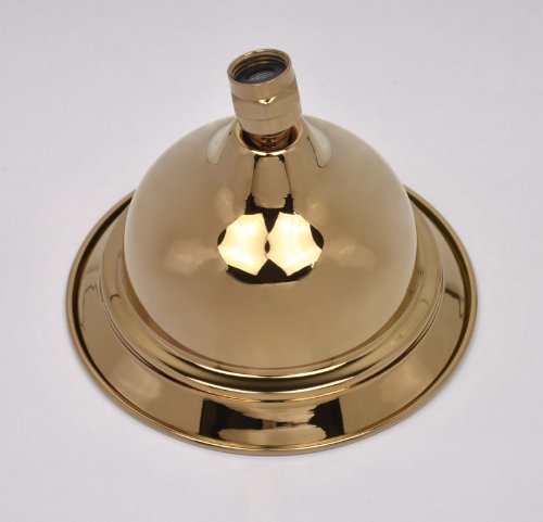 nostalgischer Brausekopf in Antik-Optik (Gold) - 4