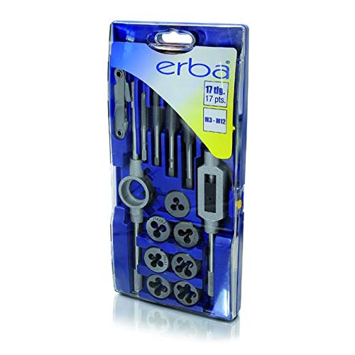 Preisvergleich Produktbild Erba 17tlg. Gewindeschneidsatz M3-M12