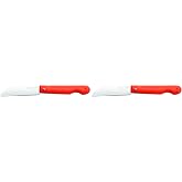 Arcos Professional Knife - NITRUM 85mm Stainless Steel Blade - Orange Stainless Steel Knife (Pack of 2)
