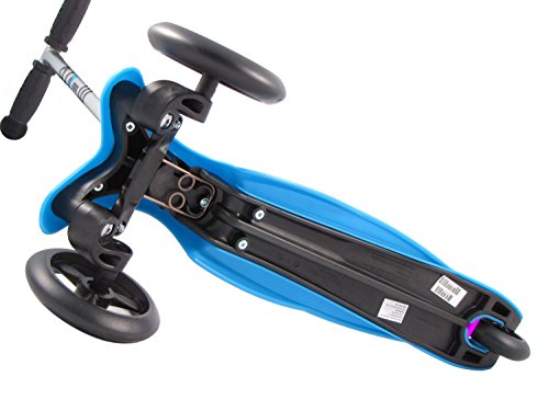 Kinderroller Mini Micro Sporty Scooter in neon blau - 3