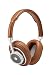 Produktbild Master & Dynamic MW50+ Bluetooth On + Over-Ear Kopfhörer (Tauschbares On + Over-Ear-Design, Bluetooth 4.1 aptX, Echtleder) Braun/Silber