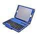 Produktbild Kitzen Tablet Leder Jacke Bluetooth-Tastatur Ultra-dünnen geteilten Tastatur Lederjacke, Blue for Games, Office Bequemes Gefühl