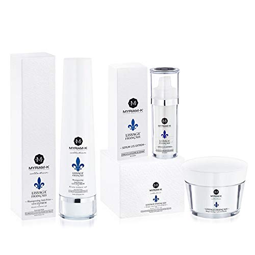 Lissage Français - Pack Lys Extrem - Shampoing + Masque + Sérum - Myriam K