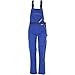 Produktbild Planam Damen Latzhose Highline, größe 34, zink, kornblau / marine / mehrfarbig, 2338034