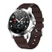 Produktbild Smart Watch,Janly W8 Smart Watch Color Screen EKG und PPG IP67 Sport Stoppuhr für Android iOS (Braun)