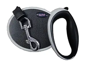 Smarty Pet Automatic Retractable Dog Leash with Anti-Slip Handle, Pause & Lock for Walking Training Dogs (Large 5mm 30kg)